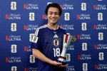 上田绮世：日本队的目标是夺冠 梅西、C罗进球对我是一种激励